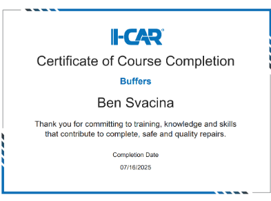 Certification