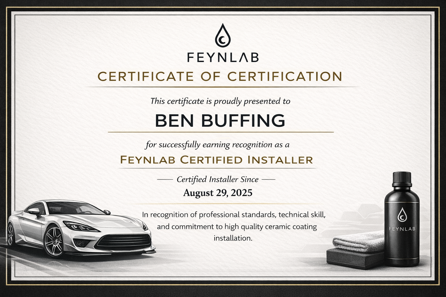 Certification