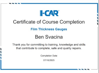 Certification