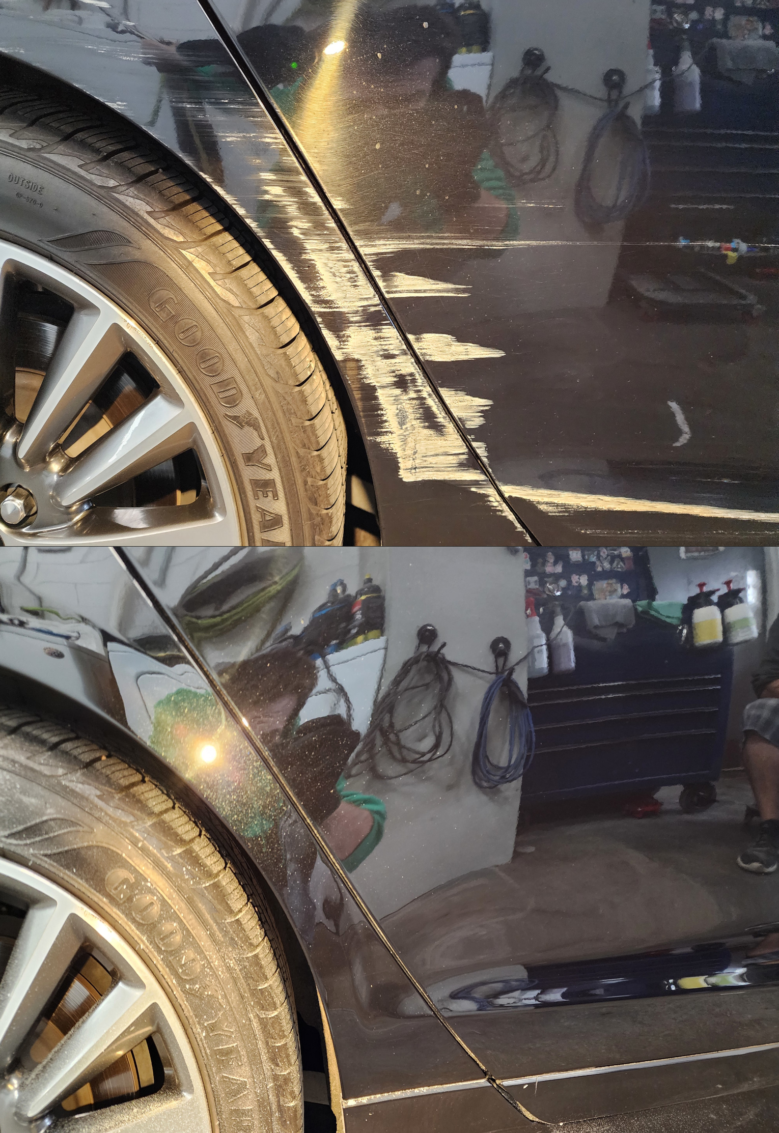 Scratch repair